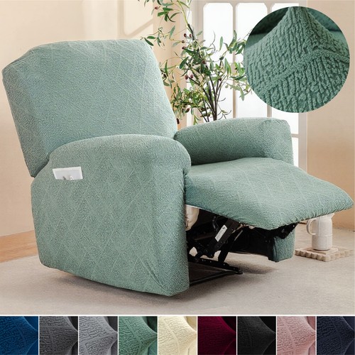 Jacquard recliner chair - recliner, covers