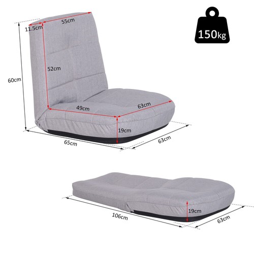 Gaming floor lazy chair seat - floor,